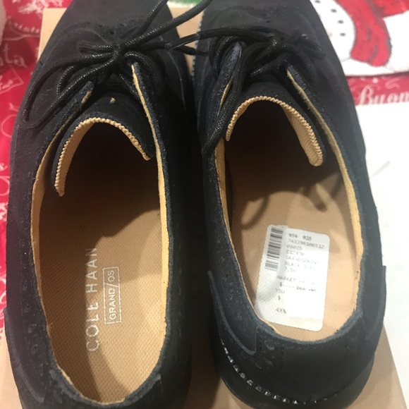 Cole Haan Mens Shoes Grand Wing II Wingtip Oxford - Picture 4 of 7